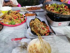 -海盗船. 龙虾烧烤. 酒馆