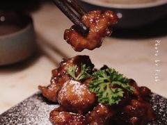 雪花糖醋里脊-绿茶餐厅(乐峰广场店)