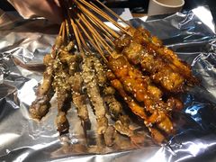 烤羊肉筋-木屋烧烤(万德庄店)