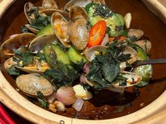 紫苏通菜炒花甲-谭厨中山传家菜.乳鸽.脆鲩鱼(华强北中航城店)