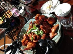 -东来菜馆•手抓海鲜家常菜•海鲜锅贴(鸽子窝店)