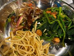 拌果仁菠菜-汉江川烤肉(通州店)