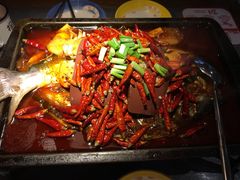 -探鱼·鲜青椒爽麻烤鱼(广州欣荣广场店)