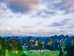 -钟山水墨田园