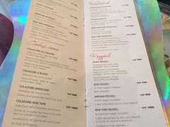 菜单-纽约咖啡馆