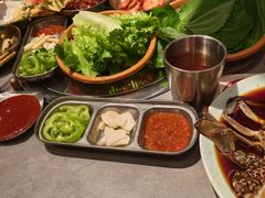烤猪五花肉-草家酱蟹炭火烤肉店(珲春南路一店)