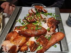 绿茶烤鸡烤肉合拼-绿茶餐厅(松江万达店)
