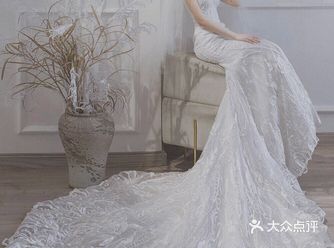 遗落人间仙女-法式人鱼尾婚纱大连婚纱