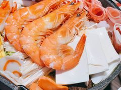 豪华海鲜肥牛泡菜锅-仙隐小鹿中華の日料(荣民龙首广场店)