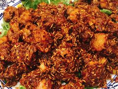 孜然羊肉-北大地皖峰饭馆