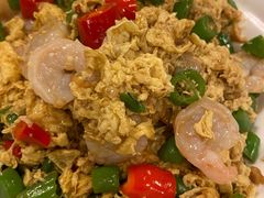 辣爆虾仁鸡蛋拌面-文三里屯面馆(三里屯店)