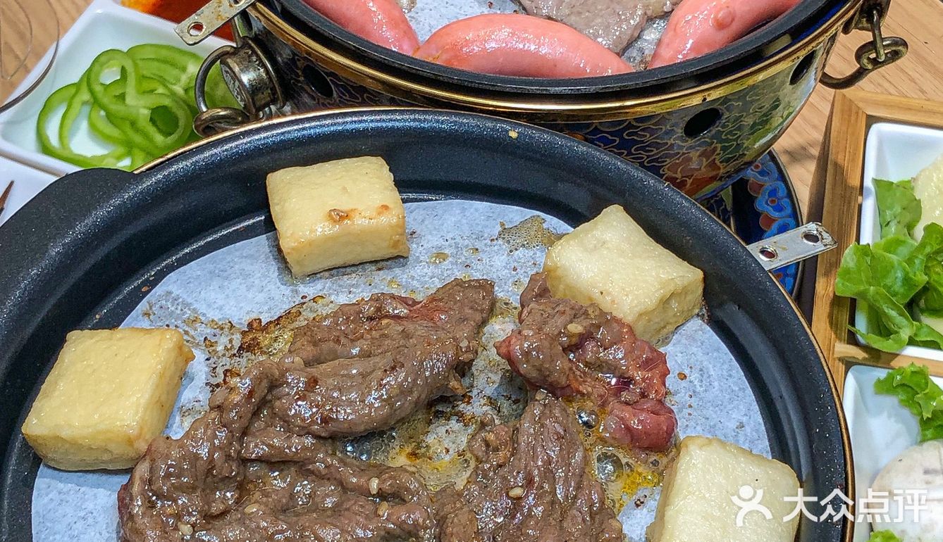 武圣羊汤你太会了‼竟然上新了九宫格烤肉🍖
