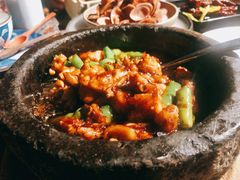 石锅杭椒牛蛙-桂满陇-十里风荷(合生汇店)