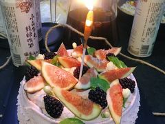 无花果覆盆子淡奶油蛋糕-小苍兰风铃草蛋糕甜品(沈阳店)