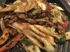 葱爆羊肉-北李妈妈菜·海肠捞饭(高新万达店)