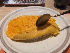 熔岩明太子蛋包饭猪排-堂本家·二代目·炸猪排(Express东海店)