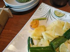 青柠拌菠萝-云海肴·汽锅鸡·云南菜(天山百盛优客店)