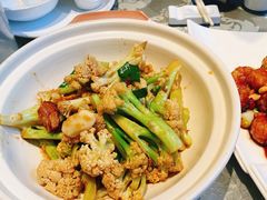 砂锅有机花菜-丽华园(青少年宫店)