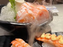 厚切深海三文鱼刺身-万岁寿司(天河领展店)