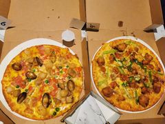 金尊鲍鱼扇贝比萨-达美乐比萨(红山店)