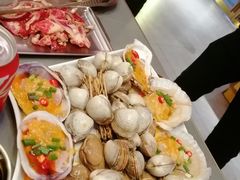 -围炉肉舍•炭烤活鳗•丹东海鲜烤肉(步行街店)