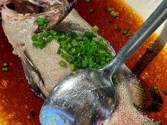 清蒸老虎斑-必点海鲜·海肠捞饭·鲅鱼水饺(滨江道店)