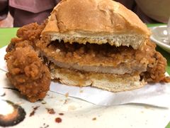 猪扒包-胜利茶餐室