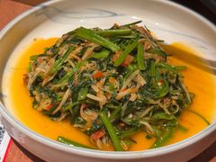 酸笋炒空心菜-浩海火燒雲傣家菜(芮欧百货店)