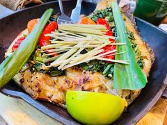 香茅草烤罗非鱼-云海肴·汽锅鸡·云南菜(苏州中心店)