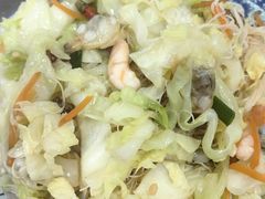 鸡蛋肉丝炒兴化粉-福州人铭小吃