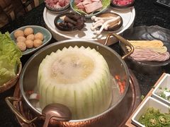 -得意咚瓜·顺德鱼生·冬瓜盅火锅