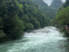 -小七孔景区-六十八级跌水瀑布