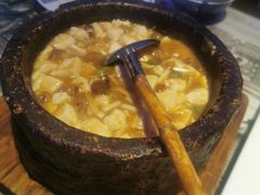 石锅鸡汤豆腐-绿茶餐厅(乐峰广场店)