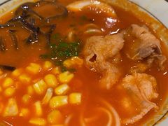 肥牛炼番茄米线-火山屋台(新街口店)