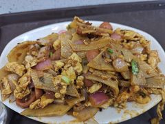 炒烤冷面-北大学一食堂