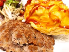 咸鱼煎滑蛋肉饼饭-龙记·香港茶餐厅(海上世界店)