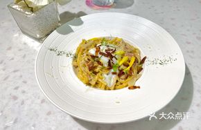 Black Truffle Warm Egg Cavatelli Pasta