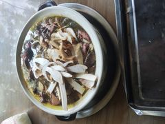 -杨记山珍鸡煲菌汤锅