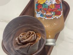 冠军玫瑰冰奶茶-柠檬树茶餐厅(海雅缤纷城店)