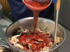 -明洞阿姨·韩式酱蟹烤肉·创意料理(三元桥店)