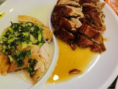 黑椒烧鸭拼玫瑰鸡-澳门陈光记烧味饭店(郎家园店)