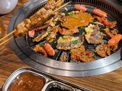 -明洞阿姨·韩式酱蟹烤肉·创意料理(三元桥店)