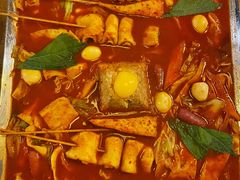 鱼饼火山炒年糕-包装马车·韩国料理·포장마차