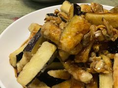 蛤蜊肉拌茄子-华春餐馆(鱼山路店)