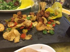 劲蒜黑椒牛柳粒-鸭王烤鸭店(三里河店)