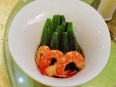 秋葵虾仁-同和居(月坛店)