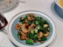 秋葵炒杏鲍菇-百富源·海鲜辽菜(浑河堡店)