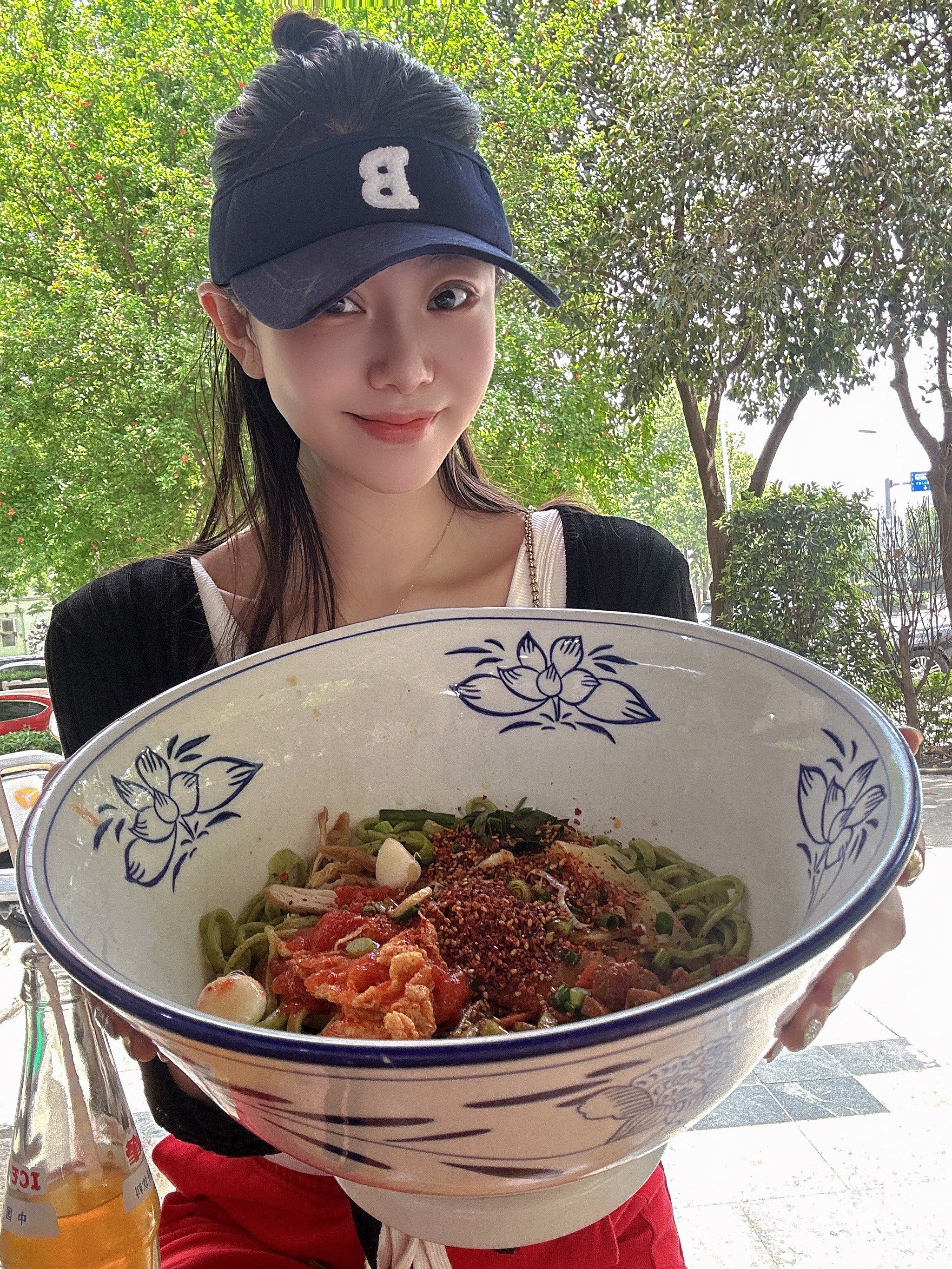 超级大碗菠菜面
