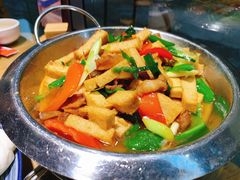 干锅千叶豆腐-炊烟·山房菜