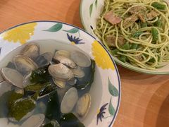 花蛤裙菜海鲜汤-萨莉亚意式餐厅(深圳北站店)